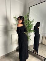 فستان استرتش بنقش بارز