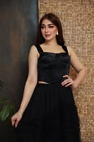 بلوزة حفر كروسية Black ~