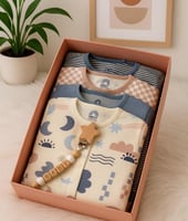 طقم مواليد من Next Baby – هدية مواليد فاخرة بدلة +...