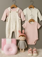 هدية فاخرة بناتي من ماركات متنوعة ٦-٩ اشهر