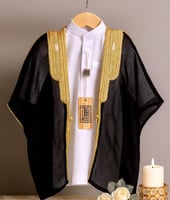 بشت وثوب مواليد مميز وفاخر بخامة روعة