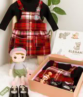 هدية مواليد بناتي من نكست وتيد بيكر باللون الاحمر