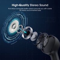 سماعة بلوتوث امباو تحكم باللمس أسود