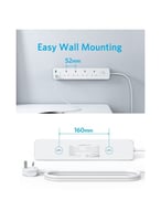 توصيلة أنكر منافذ طاقة ومنافذ USB-A