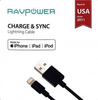 كيبل راف باور يو اس بي USB ضمان سنتين