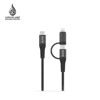 كيبل متعدد المداخل PD + تايب سي معتمد من ابل من Eo...