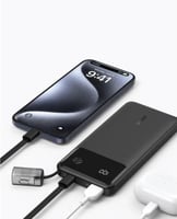 باور بانك من انكر بقوة 22.5W بمنفذ PD ومنفذ USB بح...