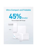 شاحن انكر حائط 30 واط USB-C مع تقنية QC + PD