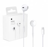 سماعة سلك ابل ايفون الاصليه ابيض منفذ لايتنينج وكا...