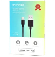 كيبل راف باور يو اس بي USB ضمان سنتين