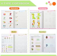 كتاب السحري ( مع قلم وحامل قلم مساعد ) 4 عناوين