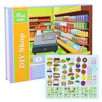 لعبة تعليمية تركيبة بالمغناطيس سوبر ماركت