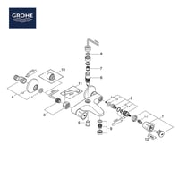 خلاط دش جروهي كوستا 2545200D | جروهي GROHE