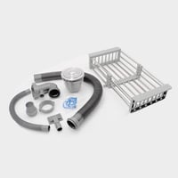 حوض مجلى مطبخ ستيل بسمك 3 مم | متوفر بمقاسات مختلف...