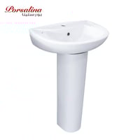 مغسلة مع عامود | بورسلينا PORSALINA