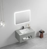 مغسلة رخام رمادي 80 سم