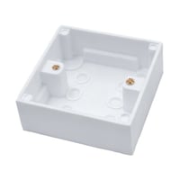 علبة كهرباء أبيض