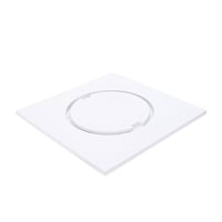 صفاية بلاستيك أبيض | متوفرة بمقاسات عدة