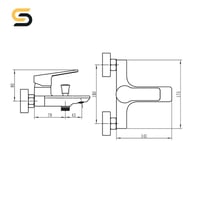خلاط دش مع سماعة | كارل ستالي Karl Stali