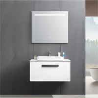 مغسلة ديكور خشب أبيض | متوفر بمقاسات متعددة