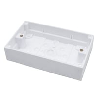 علبة كهرباء أبيض