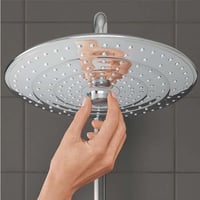طاسة دش كروم مدور GR-2645700D | جروهي GROHE