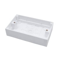 علبة كهرباء أبيض