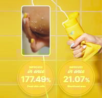 مومز باث جل التقشير بالفيتامينات وأحماض الفواكه 15...