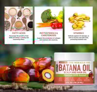 زيت باتانا لنمو الشعر وفروة الراس والبشرة التالفة...