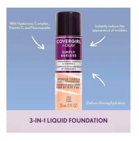 كريم أساس سائل سيمبلي ايجليس 3 في 1 ميديم بيج 242م...