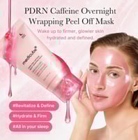 قناع الليل الوردي بالكافيين من ميديكوب 75ml