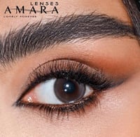 امارا عدسات لاصقة ملونه - شوكولاتة