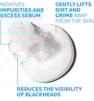 لاروش بوزيه جل ايفاكلار الرغوي المنقي للبشرة الدهن...