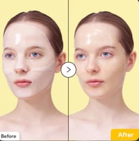 مجموعة ماسكات الكولاجين المرطبة للبشرة من ايكوال ب...