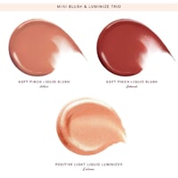 رير بيوتي مجموعة احمر خدود وهايلايتر 3 قطع حجم مين...