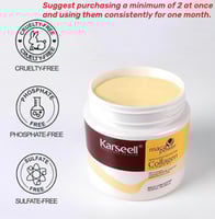 مجموعة كارسيل لعلاج وتقوية الشعر التالف والمتقصف