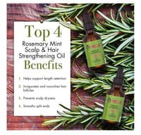 مجموعة نمو الشعر بأكليل الجبل والنعناع ماسك و زيت...