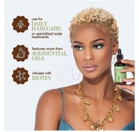 مجموعة نمو الشعر بأكليل الجبل والنعناع ماسك و زيت...