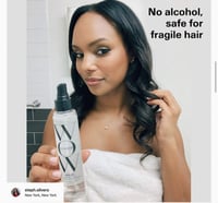 كولور واو سبيد دراي بخاخ للشعر حماية من الحرارة وا...