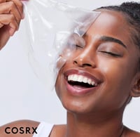 قناع هيدروجيل زجاجي متوهج بمخاط الحلزون المتقدم ثل...