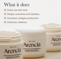 سيروم ليلي لتوهج البشرة بميوسين الأرز من ارينسيا –...