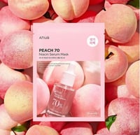 قناع مصل النياسين بالخوخ لترطيب وتوحيد لون البشرة...