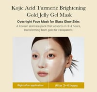 قناع ميديكيوب الليلي للتفتيح – جل كوجيك وكركم ذهبي...