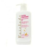 لوشن الحليب لتفتيح وترطيب الجسم من فير ليدي 700 مل