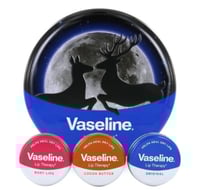 فازلين - مجموعة ترطيب الشفاه من 3 قطع