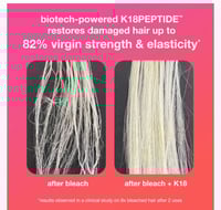 قناع إصلاح الشعر الجزئي من 150مل K18