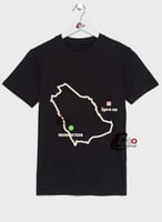 تيشيرت الخريطه مضيئه