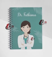 دفتر الجامعه تخصص طب حسب الطلب مع اضافه الاسم