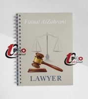 دفتر الجامعه تخصص محامه حسب الطلب مع اضافه الاسم