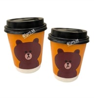 اكواب مع اضافه الاسم 12كوب